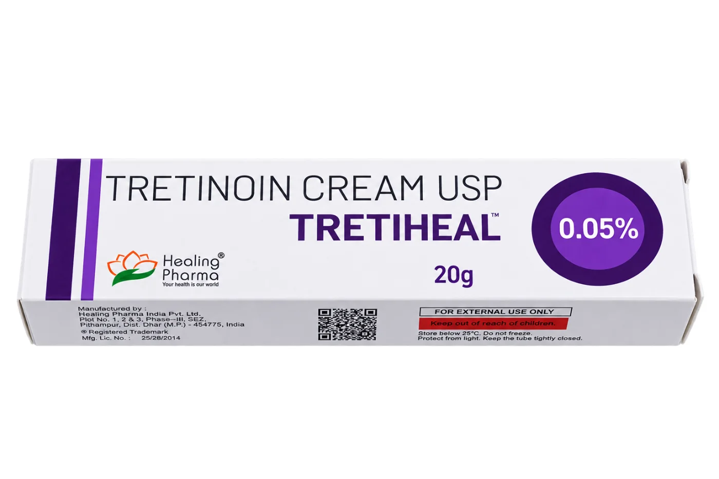 Tretinoin 0.05% cream